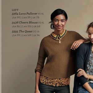 Brown Cabi Pullover Sweater